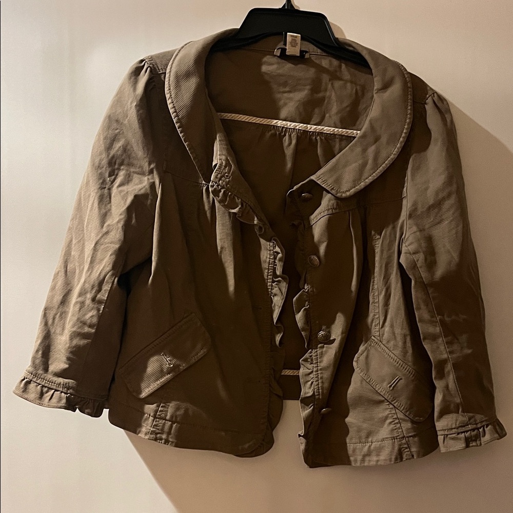 LOFT Utility Jacket in Tan
